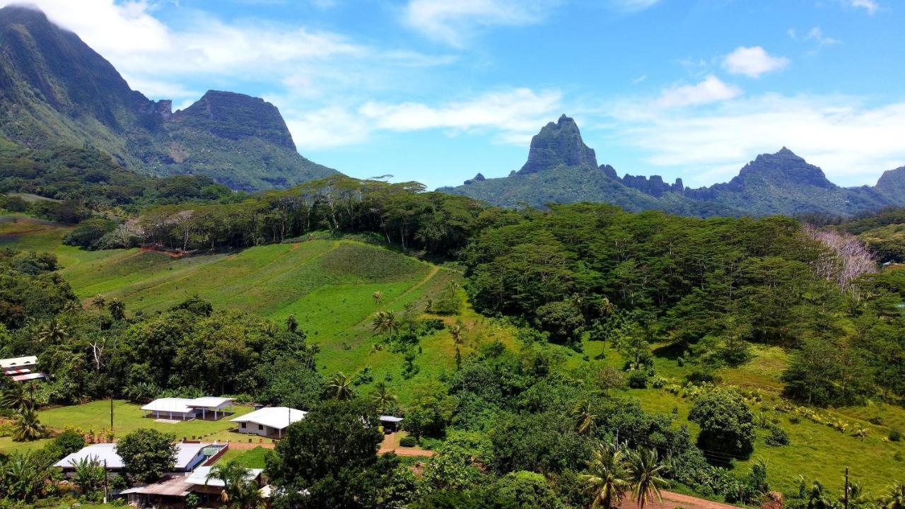 Eco Lodge Village Temanoha Paopao Eksteriør bilde